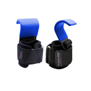 Ganchos de Cuero de Vaca de la Mejor Calidad para Gimnasio y Levantamiento de Pesas, con Función Transpirable, para Uso en las Cuatro Estaciones, Colores y Logotipo Personalizables - Product Image 1