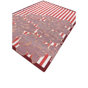 Tapis en laine rayés Alhambra Ivory Flat Weaves pour usage domestique - ADWP-13065 - Product Image 2