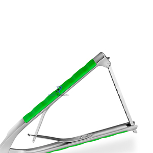 Compresor espinal con bisagras Manual de acero inoxidable instrumento quirúrgico incrustaciones de silicona CNC mecanizado acabado satinado para cirugía espinal - Product Image 3