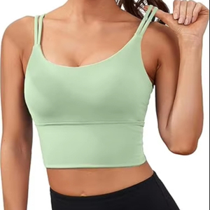 Sujetador Deportivo de Yoga sin Tirantes de Alta Calidad y Soporte Premium para Mujer, Color Personalizado, Características Antibacterianas y de Secado Rápido en la Parte Delantera - Product Image 3