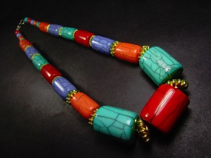 Collar de Cuentas Hecho a Mano en India, Nuevo Diseño de Moda, Cuentas de Resina de Coral para Mujer, Regalo para Fiesta y Boda, Diseño de Cruz Europea - Product Image 6