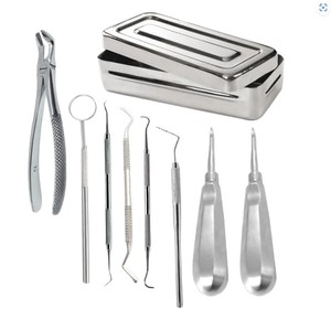 Instrumentos de Cirugía Dental Veterinaria de 9 Piezas para Cirugía Dental Animal, Fabricante de Instrumentos de Cirugía Veterinaria - Product Image 1