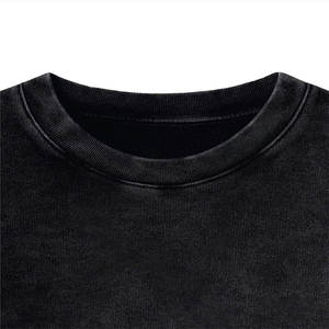 Sweat-shirt pour homme délavé à l'acide, look vintage, tissu doux, décontracté, streetwear tendance, sweat-shirt pour homme délavé à l'acide - Product Image 3