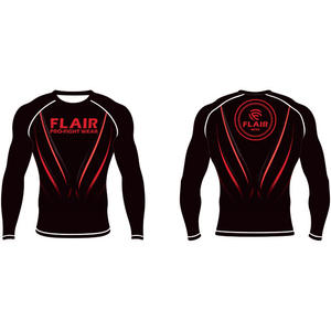 Personnalisé Durable Nylon BJJ Rash Guard Longue Protection UV Anti-UV Compression Chemise Respirant et Confortable - Product Image 2