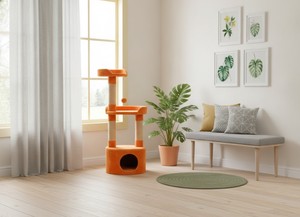 Rascador Amistar de alta calidad con luz cálida para gatos y gatitos de todas las razas y tamaños. - Product Image 6