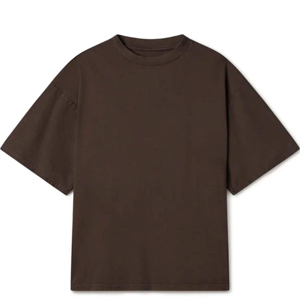 Camiseta de Hombre de Corte Regular y Talla Grande, 100% Algodón, Cuello Redondo, Manga Corta, Estilo Casual, Tejido Liso Teñido - Product Image 1