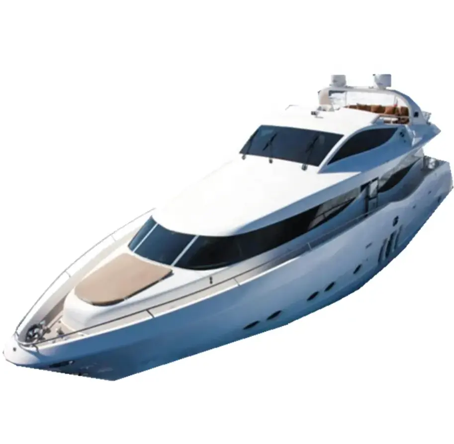 Bateau de pêche en aluminium haute vitesse 8.6m, yacht de luxe