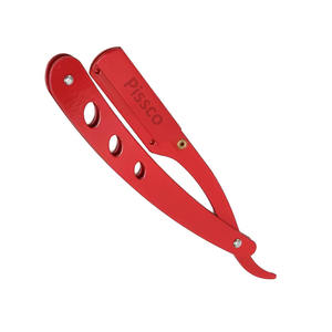 Rasoir de barbier pliable en acier inoxydable avec lame remplaçable - Product Image 3