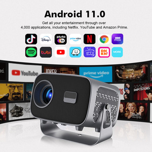 Pantalla de proyección de 120 pulgadas para cine en casa, pantalla de proyección Fresnel, proyector de luz nocturna, proyector 4K, proyector Android - Product Image 1