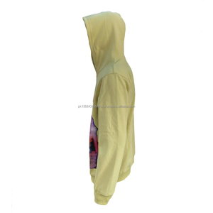 Sudadera con capucha de algodón de calidad de primavera personalizada para hombre, Sudadera con capucha y cremallera y logotipo estampado, ropa de calle, sudaderas con capucha informales de Hip Hop - Product Image 3