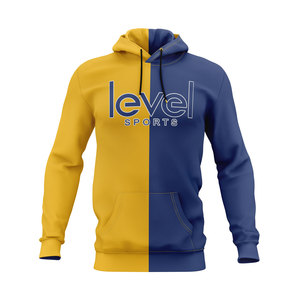 Sweat à capuche streetwear brodé de qualité supérieure, personnalisé, en polyester/coton avec impression numérique, offre d'échantillon - Product Image 3