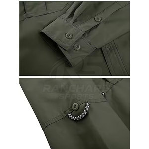 Chemise en jean pour homme, chemise à manches longues légère, chemise en jean pour homme, chemise de travail classique, haut de rue - Product Image 6