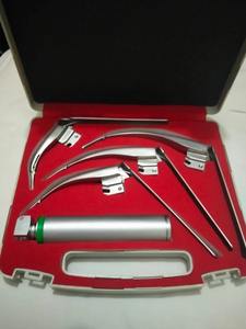 Laringoscopio LED de fibra óptica con hoja de mango y carcasa Tipo retractor Flexitip Laringoscopio de fibra óptica Flexitip de fibra óptica - Product Image 3