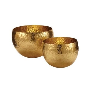 Copper Plated Set of Two <b>Tealight</b> Holder Traditional Decorative Home Living Room Handmade Classic Stylish <b>Tealight</b> Holder - Product Image 1
