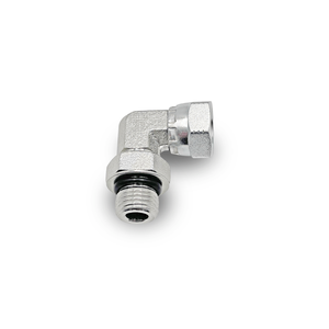 ข้อต่อ 1/2 ORB ตัวผู้ x 1/2 NPT ตัวเมีย 90 องศา °   ข้อต่อข้อศอกแบบหมุนได้ SAE - Product Image 1