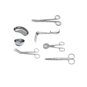 Juego de Dilatadores Uterinos Hegar de 8 Piezas con Estuche de Cuero, Juego de Instrumentos Manuales, la Base de los Instrumentos Quirúrgicos - Product Image 1
