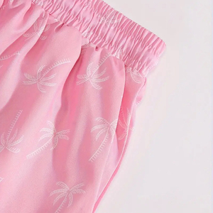 Pantalones cortos de baño para hombre con estampado sólido informal de cintura media con bolsillos laterales superventas al por mayor nueva llegada mejor calidad - Product Image 6