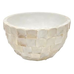Bol MOP créé pour compléter les thèmes de décoration minimalistes et luxueux avec une finition en nacre polie - Product Image 4