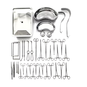 Ensemble d'instruments chirurgicaux manuels en acier inoxydable de qualité supérieure pour l'appendicectomie et la chirurgie plastique - Product Image 5