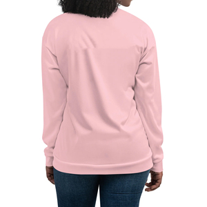 Chaqueta Bomber con cuello levantado para mujer, manga larga, cremallera completa, Material de poliéster transpirable para temporada de invierno, transpirable, OEM - Product Image 2