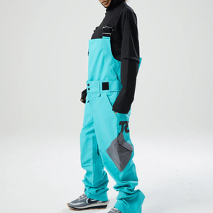 Combinaison de snowboard imperméable pour femmes grande taille 2025, pantalon de ski isolé réglable, pantalon de ski chaud coupe-vent pour l'extérieur en hiver - Product Image 5