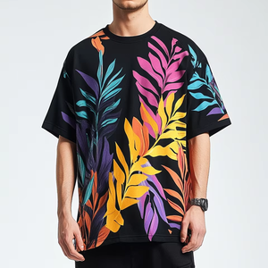 T-shirt en coton de qualité supérieure pour homme, t-shirt uni, tissu doux, vêtement basique, fournisseur OEM - Product Image 1