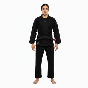 Uniforme BJJ Gi con chaqueta de tejido de perlas y rodillas reforzadas construido para un rendimiento de agarre y longevidad - Product Image 3