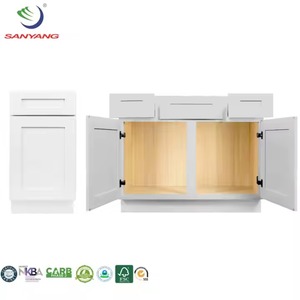 Gabinetes de cocina italianos de lujo, juegos completos de muebles modernos, panel de puerta acrílico lacado personalizado al por mayor, incluye salpicaduras - Product Image 1