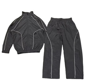 High Quality Tracksuit Set Custom Windbreaker Suit Two Piece Set <b>Zip</b> <b>up</b> <b>Jacket</b> Sweatsuit Nylon Breathable Track Suit Mens - Product Image 2