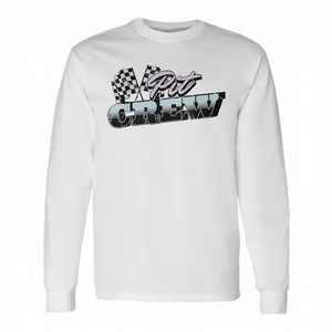 Camiseta de manga larga promocional a juego para la familia con diseño de coche de carreras Pit Crew para fiestas de cumpleaños - Product Image 2