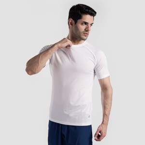 เสื้อยืด GA Power Tee ผ้าโพลีเอสเตอร์ถัก 100% สีขาว ระบายอากาศได้ดี ทรงเข้ารูป พิมพ์โลโก้แบบเต็มตัว ทรงโอเวอร์ไซส์และทรงหลวม - Product Image 1