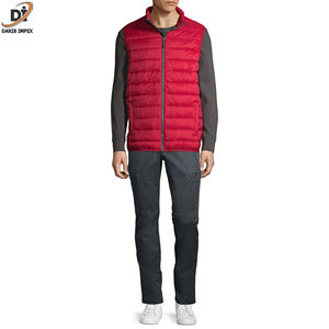 Chaleco acolchado sin mangas OEM para hombre, chaleco de invierno superventas de alta calidad con logotipo personalizado, Chaqueta larga transpirable - Product Image 2