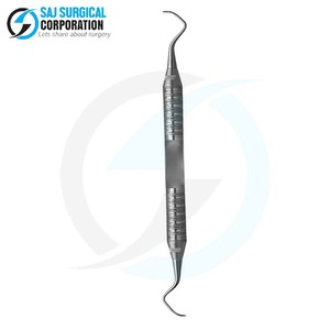 Kit de escalador dental certificado CE Instrumentos manuales de acero inoxidable para instrumentos quirúrgicos de control de sarro - Product Image 4