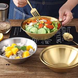 Bol en métal haute résistance pour la cuisine, le mélange et le service des aliments, qualité supérieure, longue durée de vie - Product Image 4