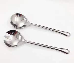 ชุดช้อนส้อมชุดช้อนส้อมชุดสลัดอุปกรณ์สลัดสลัดสลัดทำจากสแตนเลสวัสดุเป็นมิตรกับสิ่งแวดล้อม - Product Image 3