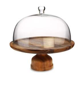 Mini Wooden Cake Stand With Single Floor Custom Finishing And Design High Quality Wooden Cake Stand - Product Image 5