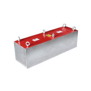 Separador de imán de placa fiable Superficie magnética de ferrita o NEODIMIO de alta potencia para eliminación de hierro en sistemas de cinta transportadora - Product Image 1