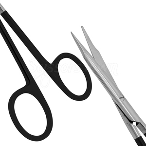 Tijeras quirúrgicas reutilizables de acero inoxidable para corte de vendaje médico y aplicaciones generales de hospital - Product Image 6