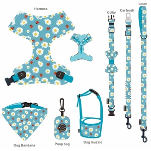 Özel Poop çanta yay eşarp yaka köpek koşum Set lüks köpek aksesuarları - Product Image 6