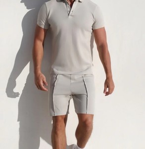 Pantalones cortos personalizados de la mejor calidad para hombre, bolsillos, Color sólido, 100% algodón, ropa de calle ligera informal, uso al aire libre, secado rápido - Product Image 5