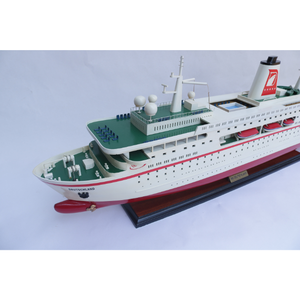Haute qualité MS DEUTSCHLAND modèles en bois bateau navires de croisière européens modèle peint à la main décoration cadeau - Product Image 2