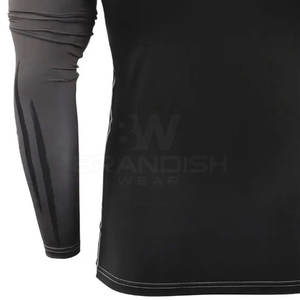 Toda la tasa de venta Buen material Hombres Fitness Rash Guard 2025 Cómodo Hombres Rash Guard para la venta - Product Image 6