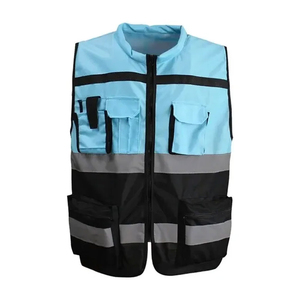 Chaleco de seguridad de alta visibilidad personalizado Chaqueta de seguridad de alta calidad personalizable Chaleco DE TRABAJO reflectante para alta visibilidad Chaleco de ropa de trabajo de invierno - Product Image 5