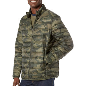 Chaqueta acolchada informal con estilo de alta calidad, chaqueta con cremallera, prendas de vestir informales acolchadas lisas de invierno, chaquetas acolchadas para hombres - Product Image 1