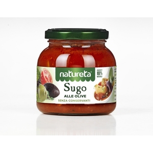 Natureta 280g Salsa per Insalata al Gusto di Oliva 100% Naturale Stile Italiano in Barattolo di Vetro SENZA CONSERVANTI - Product Image 1