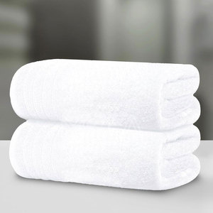 Logo fait sur commande à séchage rapide mou superbe de serviettes en bambou écologiques d'hôtel de coton disponible pour l'usage d'hôtel - Product Image 2