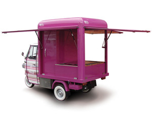 Tricycle alimentaire électrique, chariot de restauration mobile, van de cuisine de rue à trois roues pour café, pizza, tacos, glaces, snacks, hot-dogs - Product Image 2