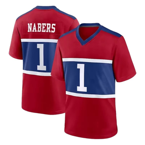 Maillots de football américain de style le plus récent pour hommes, vente en gros, maillots pas chers, 32 équipes en stock - Product Image 2