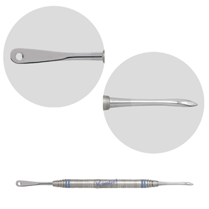 High Quality Double-End Periosteal Elevator Separator Manual <b>Dental</b> Implant Oral Surgery <b>Tool</b> <b>Dental</b> Instruments - Product Image 6