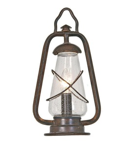 Lámpara de mesa para decoración del hogar Artículo de diseño antiguo Botella de alta calidad Chimenea Linterna de metal Vidrio Superventas. - Product Image 1